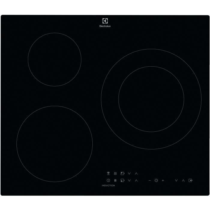 Electrolux CIT60331CK, Čierna, Vstavaný, 60 cm, Indukčná varná doska so zónami, 3 zone(s), 3 zone(s)
