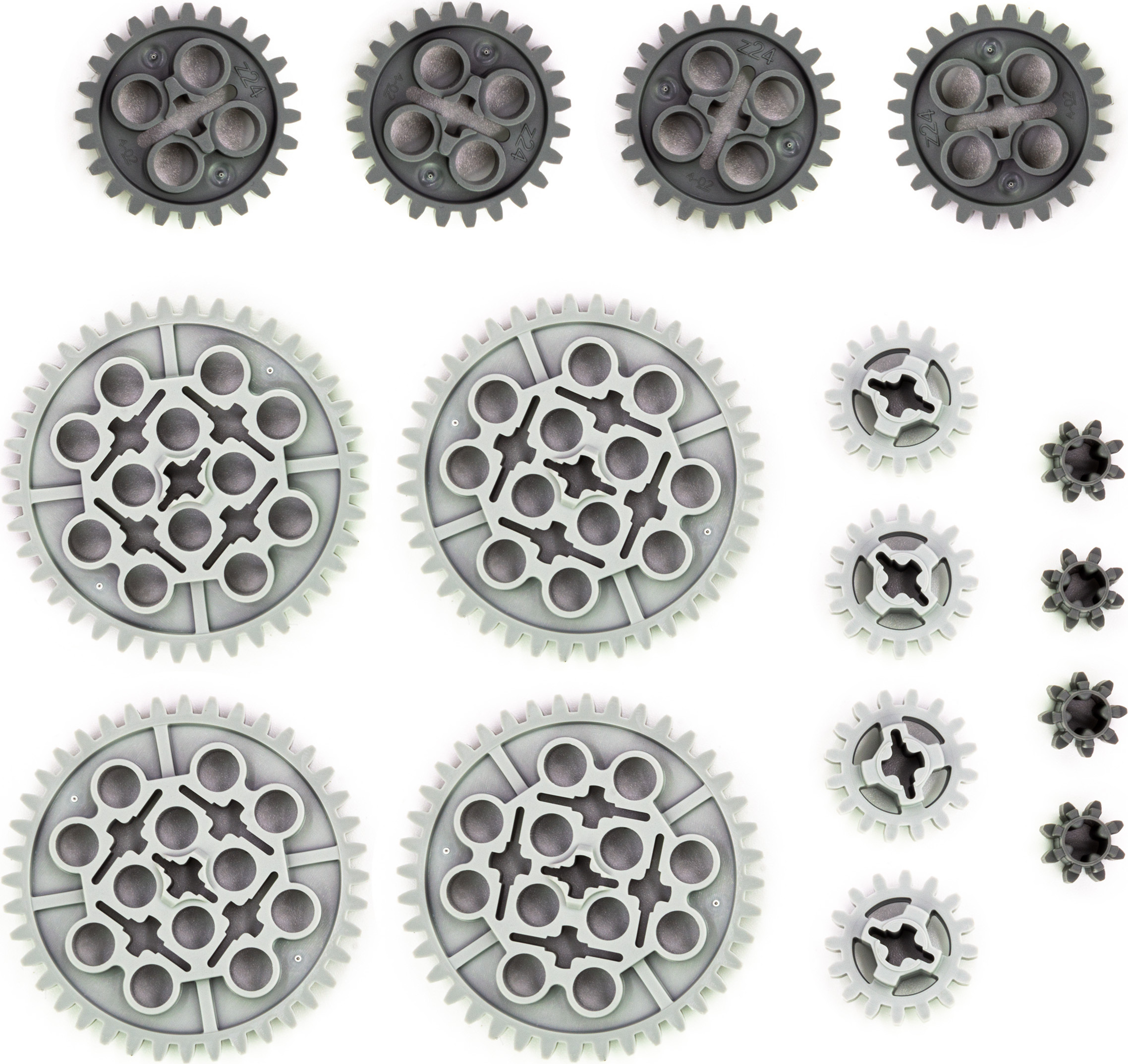LEGO Technic Gears 16 kusov LEGO Technic LEGO Gear Gear upínacie kocky