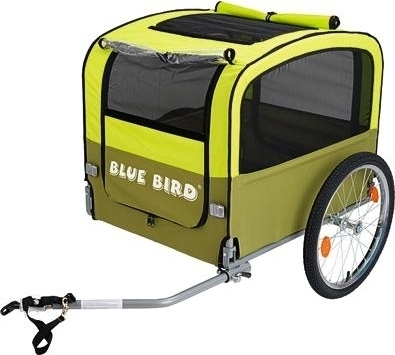 Blue Bird Fahrrad-Hundeanhänger bl.bird Hundeanhänger 20 hell gn oliv gn 61004901