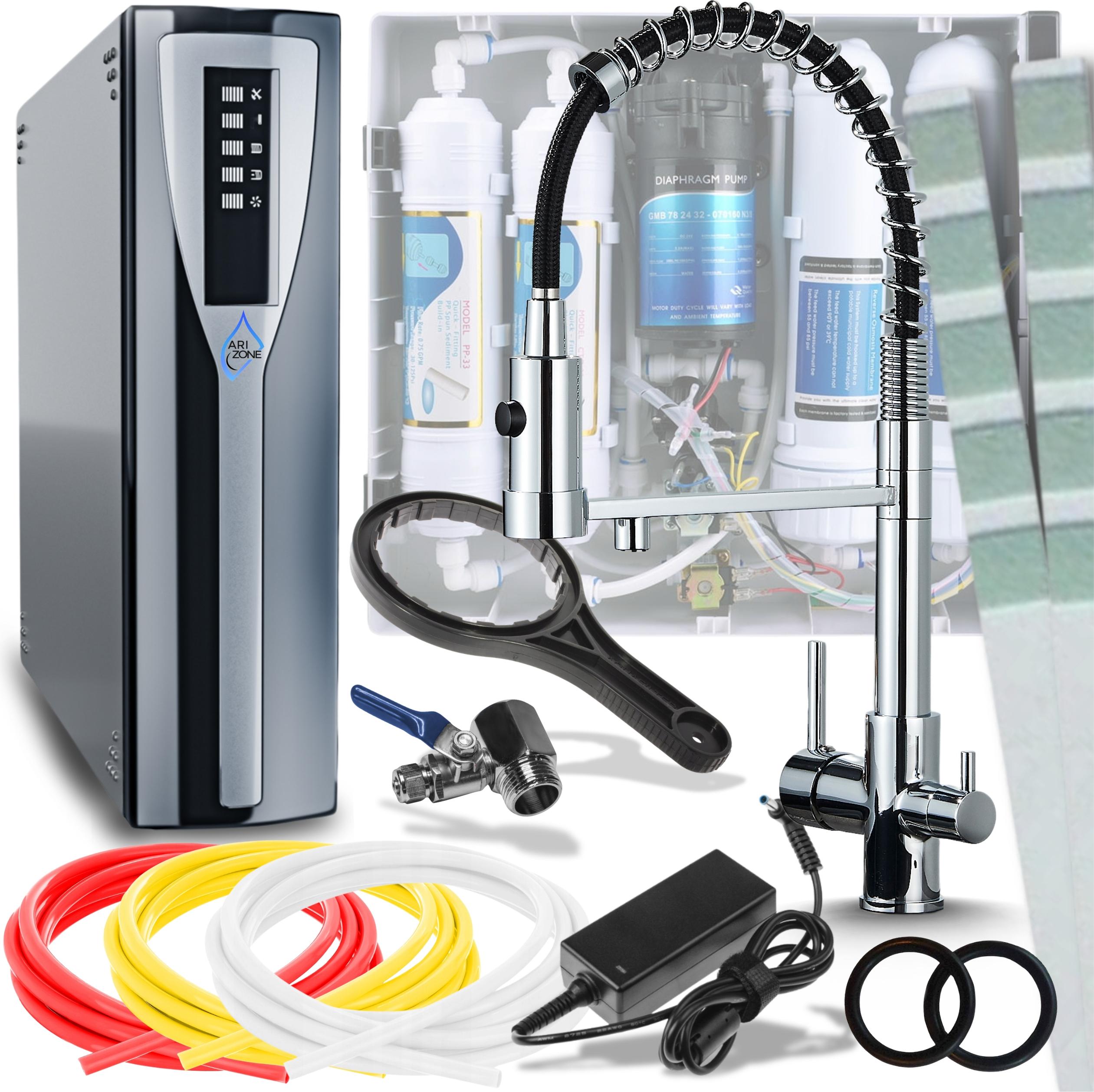 Küchenarmatur Ari 3-Wege Filteranschluss Chrom