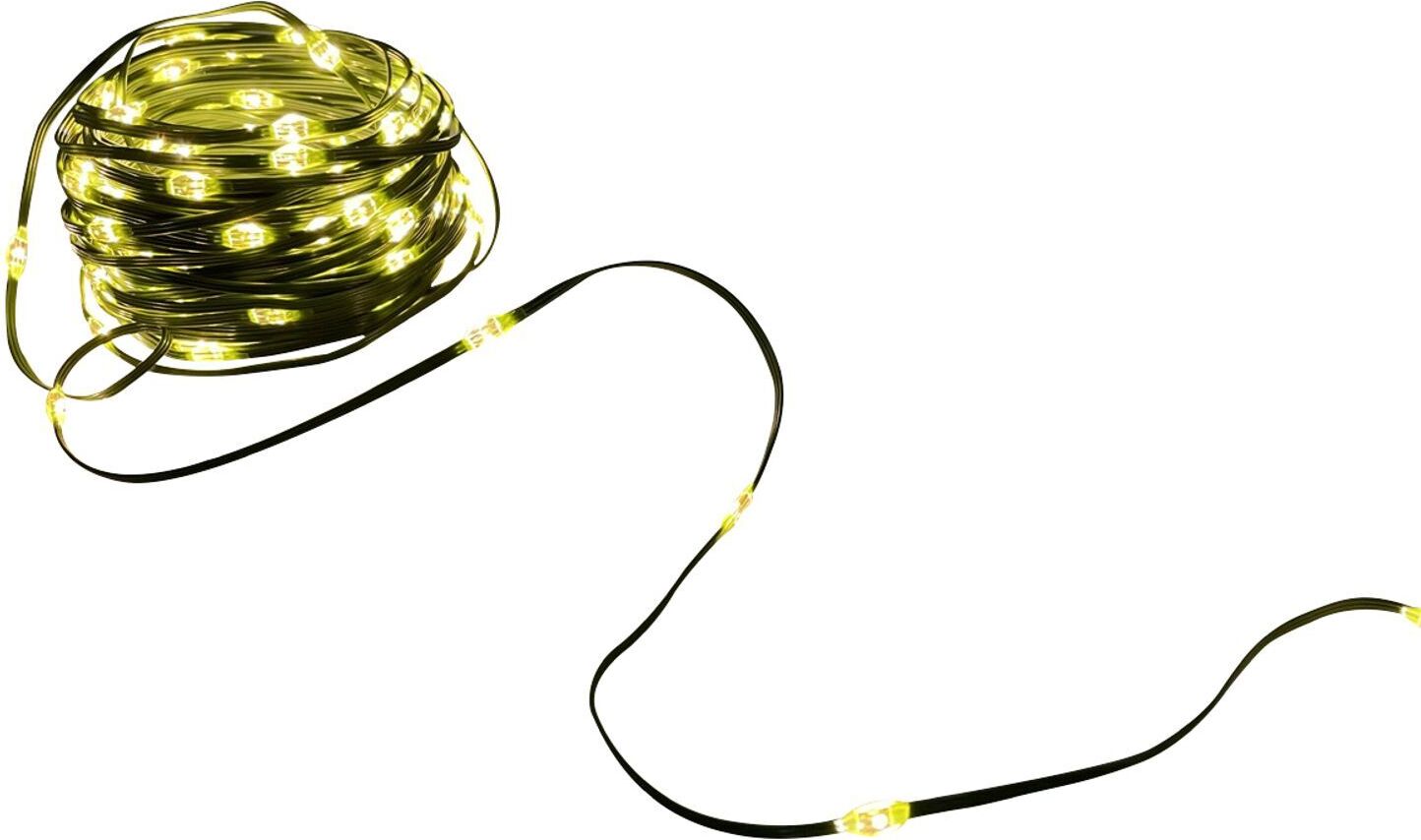 Buri Mikro 180 LED-Lichterkette 22,9m Fensterbeleuchtung Baumbeleuchtung warmweiß 02946
