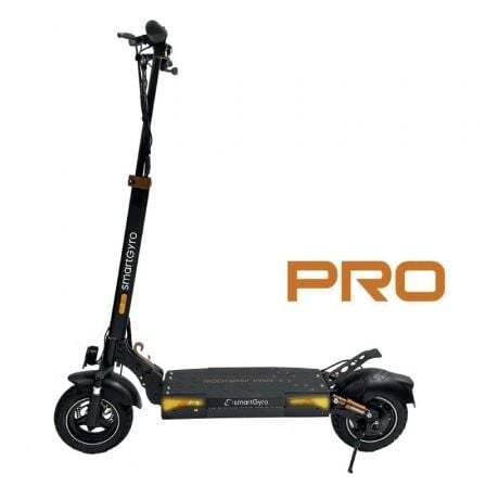Elektrická kolobežka SmartGyro Rockway PRO Certified/ Motor 1000W/ Kolesá 10"/ 25km/h /Autonómia 60km/ Čierna