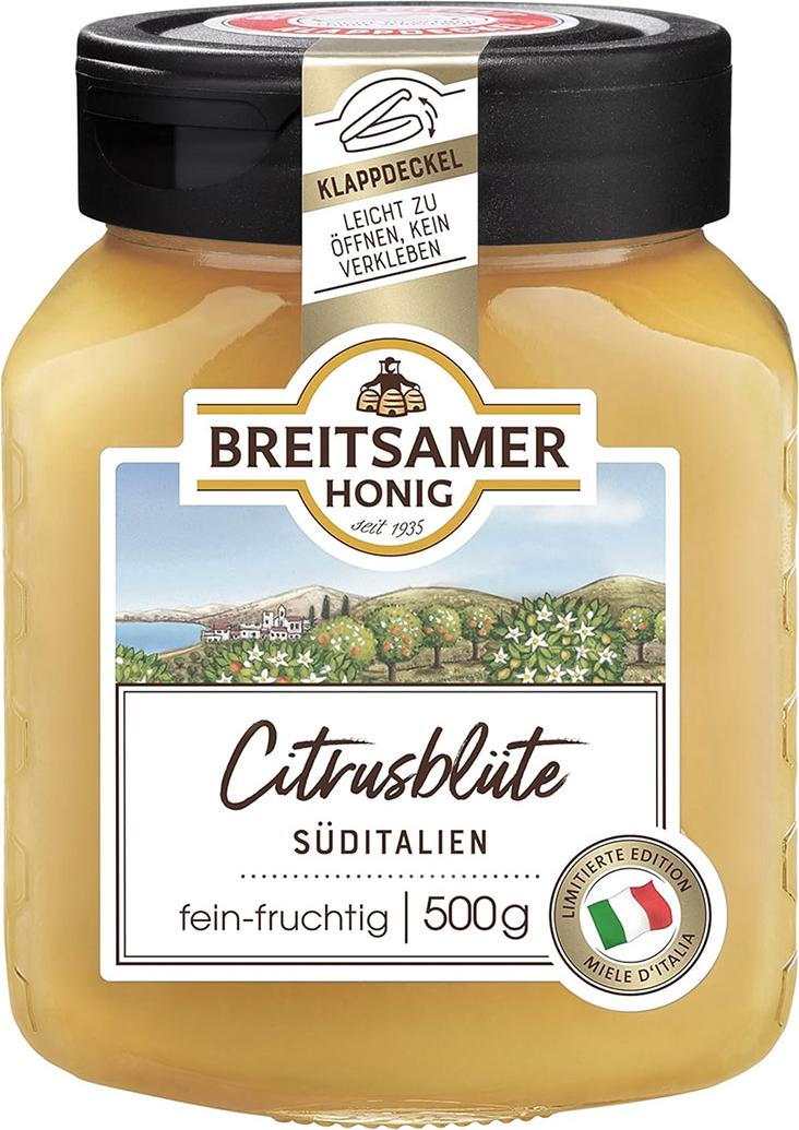Breitsamer + Ulrich Breitsamer Honig Citrusblüte Sizilien 500g 878072