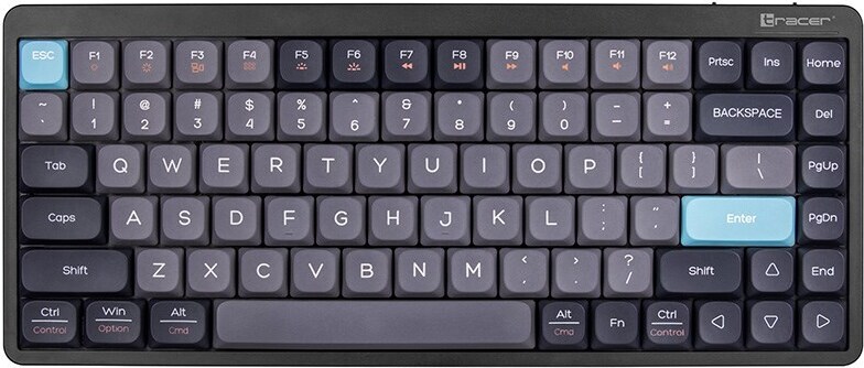 Mechanische Tastatur Tracer FINA 84 Blackcurrant (Outemu Red Switch) TRAKLA47308