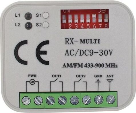 BELIFE Universal Funkempfänger 433 - 868 MHz Festcode Rollingcode Billioncode