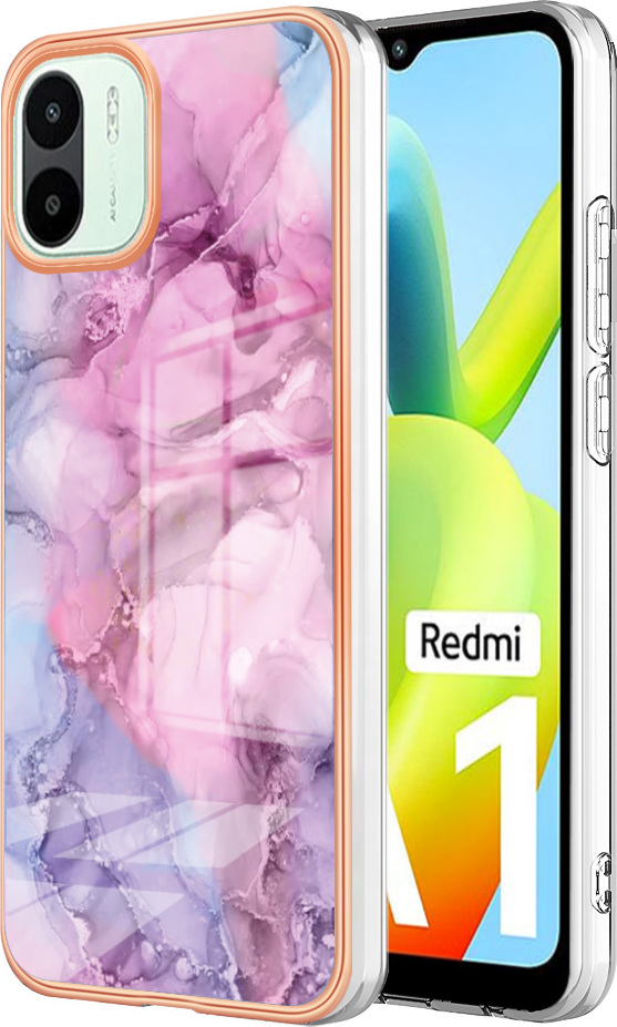 EASSGU TPU Handyhülle Für Redmi A1 / A2 (6.52 Zoll) – Weiches Silikon, Saphirblau
