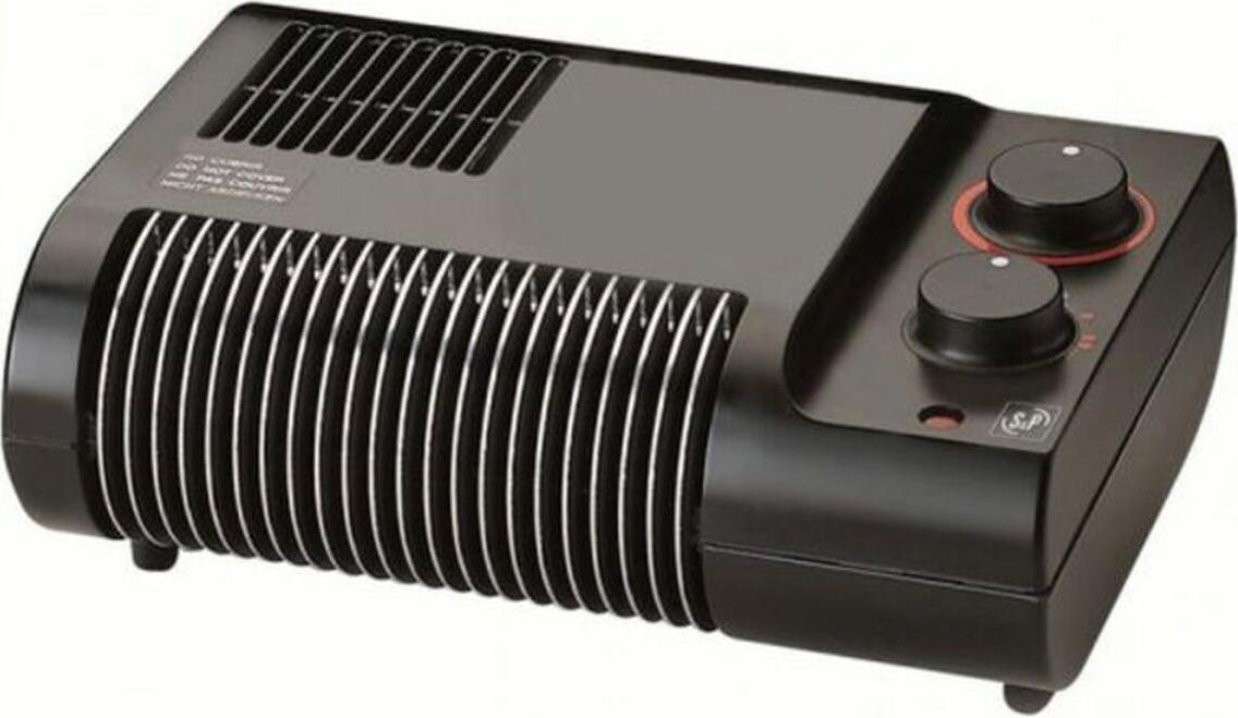 S&P TL-20 N 2000W Prenosný ohrievač čierny 1000 W 2000 W