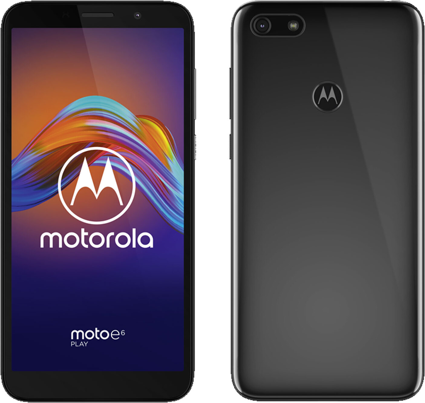 Motorola Moto E6 play, 14 cm (5.5"), 2 GB, 32 GB, 13 MP, Android 9.0, Čierna
