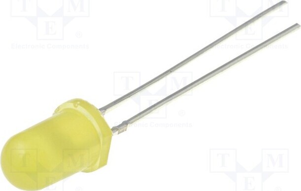 TNE 5x LED 1,8÷2,4V 30mcd 30° gelb 20mA 5mm OSNY5134A LED Dioden THT 5mm _1GH_OSNY5134A