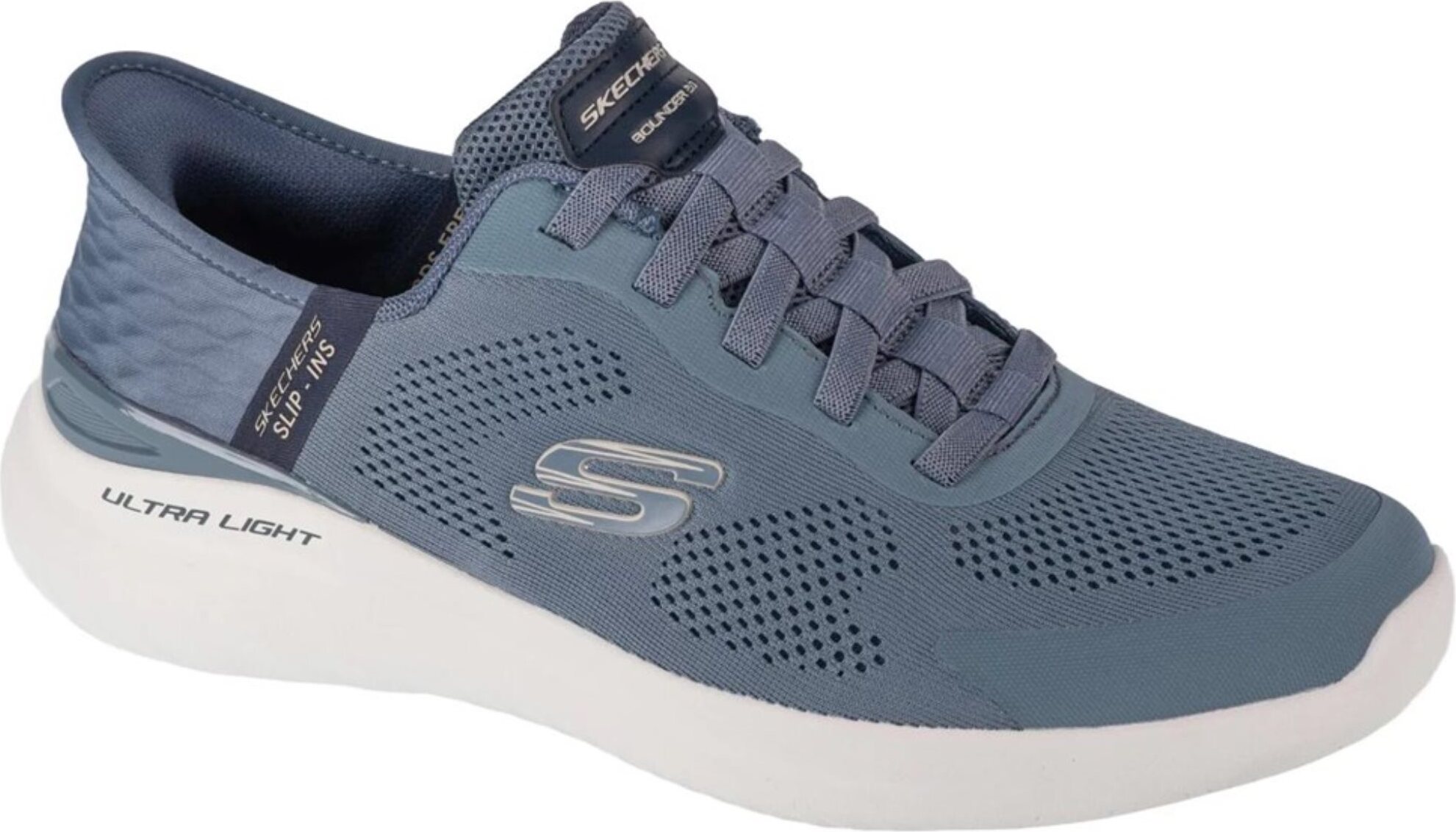 Skechers Slip-ins Bounder 2.0. Aufgetaucht 232459-SLT SLATE - EU 42,5 232459-SLT_42,5