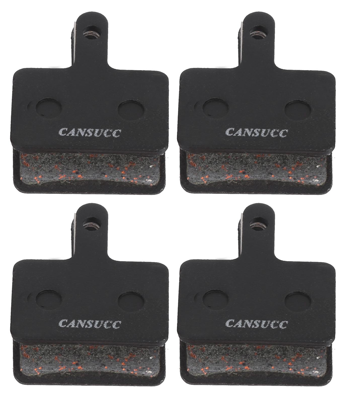 Lixada 4er-Set Mountainbike-Bremsbeläge für Scheibenbremsen – Ölbremsen – Metallbremsbeläge – Harz mit Stift K_2716200202011_260507_15909
