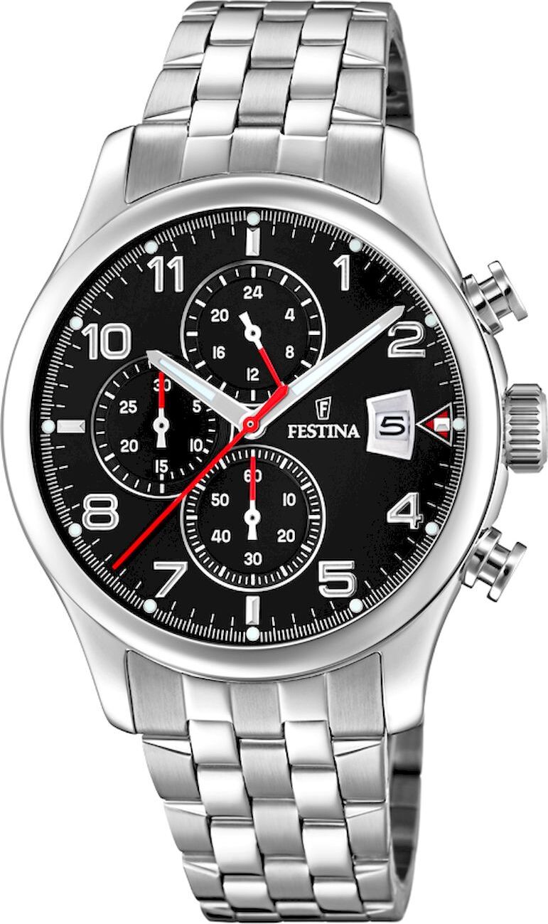 Festina - Náramkové hodinky - Pánske - Chronograf - F20374-6 - Chronograf