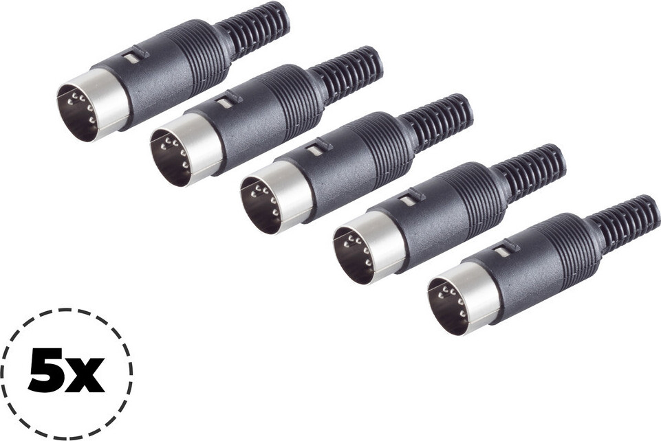 Kabelbude.eu Diodenstecker 5-pol.--VE5
