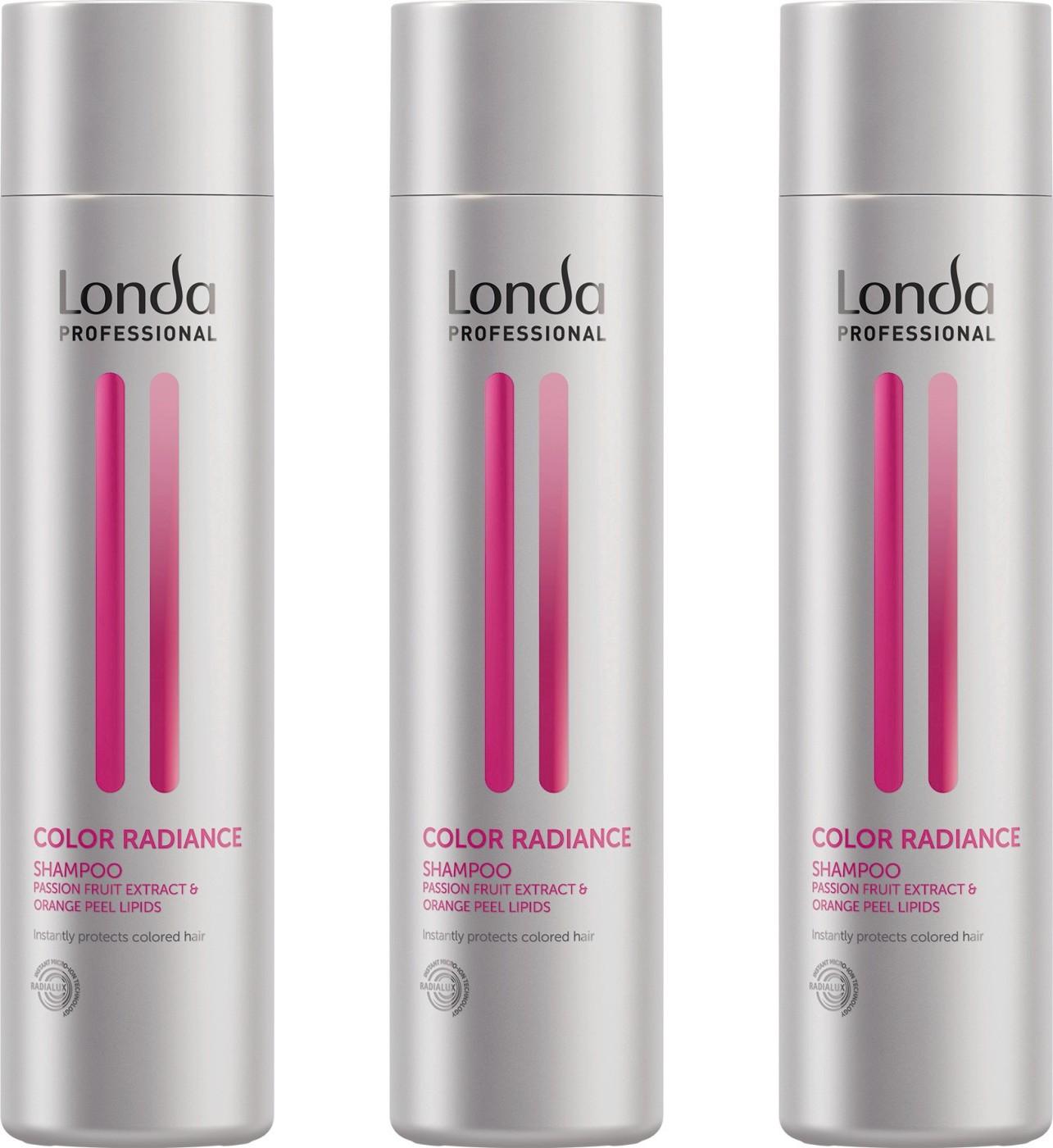 Londa Color Radiance Farbglanz - Shampoo 3x250 ml