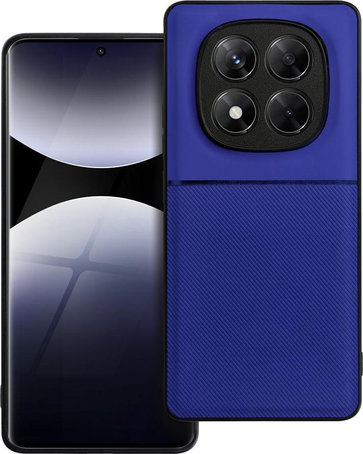 Puzdro na mobilný telefón NOBLE vhodné pre XIAOMI Redmi Note 14 PRO 4G modré
