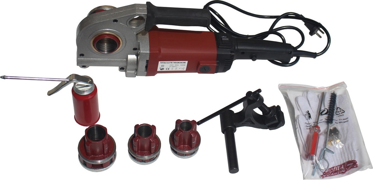 Varan Motors - NEPTR-01 Závitorez 1400W pre 1/2'', 3/4'', 1'', 1-1/4'' rúry