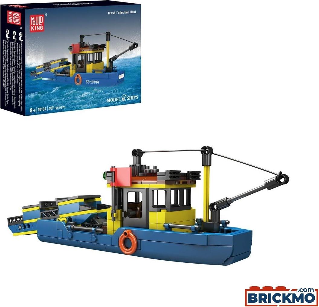 Mould King Müllsammelboot 10184