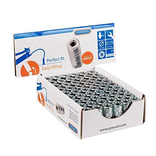 Pressol Präzisionsmundstück-M 10 x 1 i , SW 13 mm-Ø 15 mm-54 Stk.-Display Pressol-12170