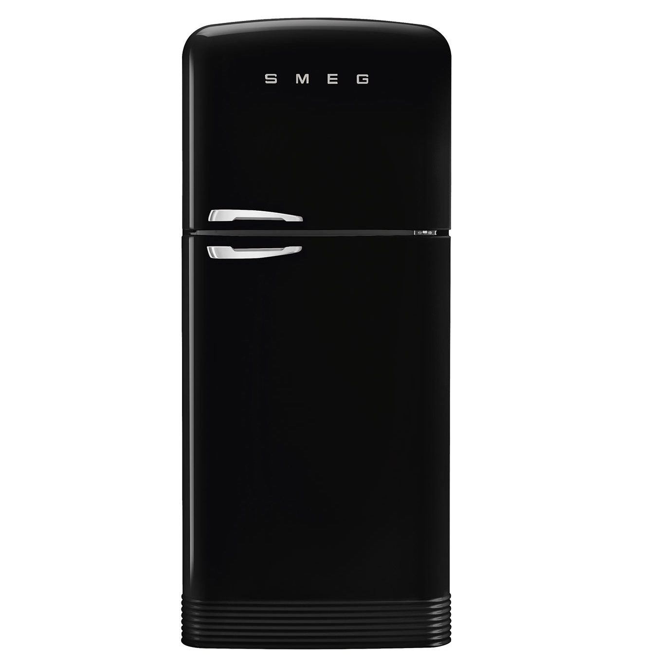 SMEG FAB50RBL5 Kühl-/Gefrierkombination Rechtsanschlag Schwarz 50s Style,