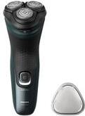 Philips X3052/00 pánsky holiaci strojček Rotačný holiaci strojček Trimmer Black, Green