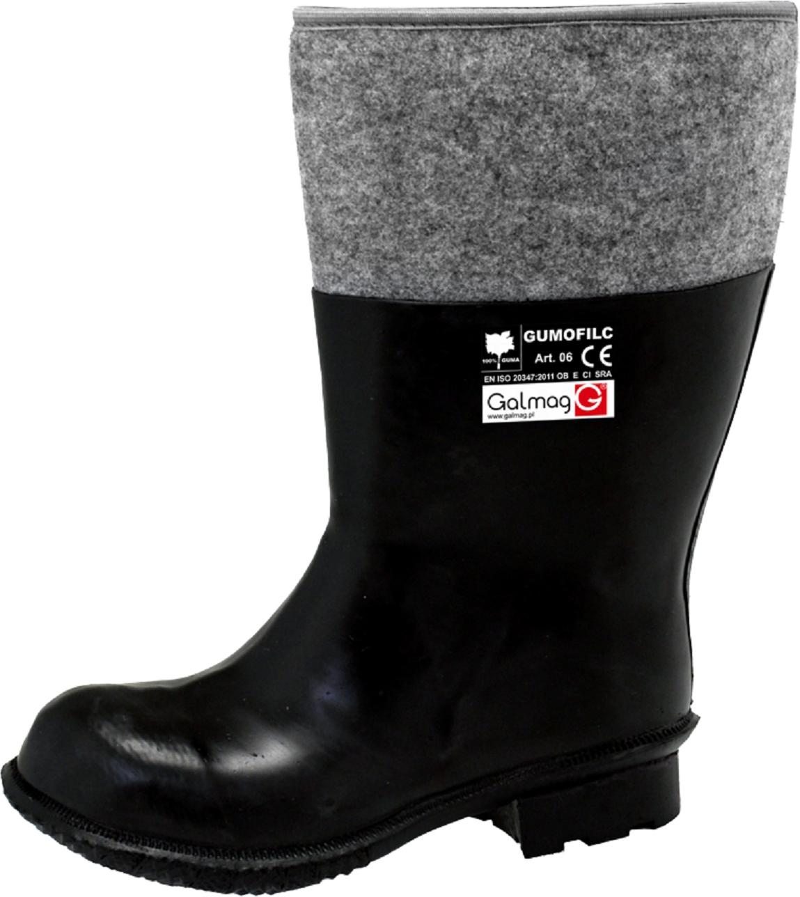 GALMAG Filzstiefel 100 % Gummi Grösse 45 - Bhp But-Fg45