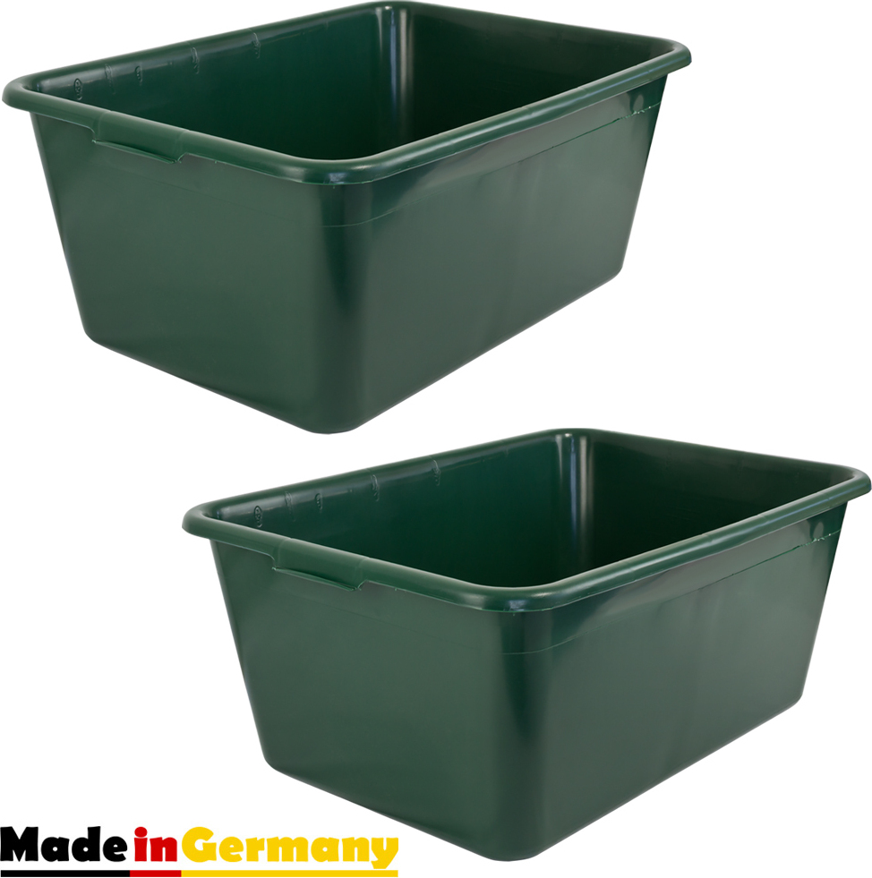 2x Wildwanne Futterwanne Mörtelwanne Kunststoffwan Produktbild-Vorschau 4