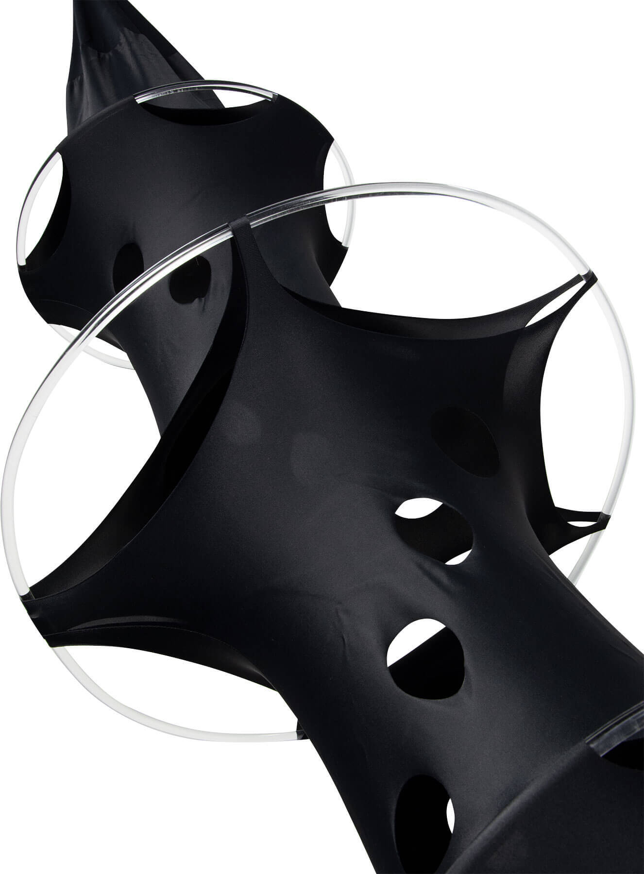 5m PSYWORK Deko Objekt Psy Tentakel "Deep Black", Ø 60cm 200.104.900