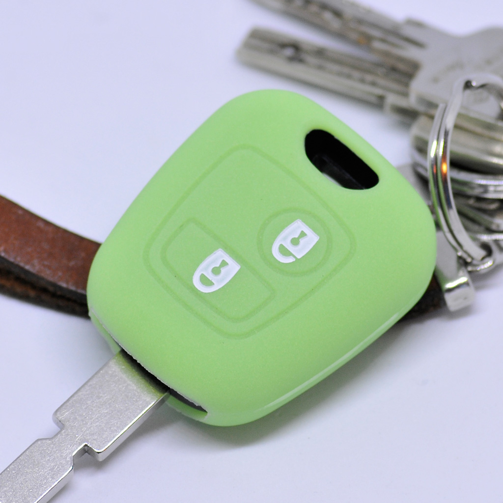Fiat Schlüssel Hülle Lindgrün 