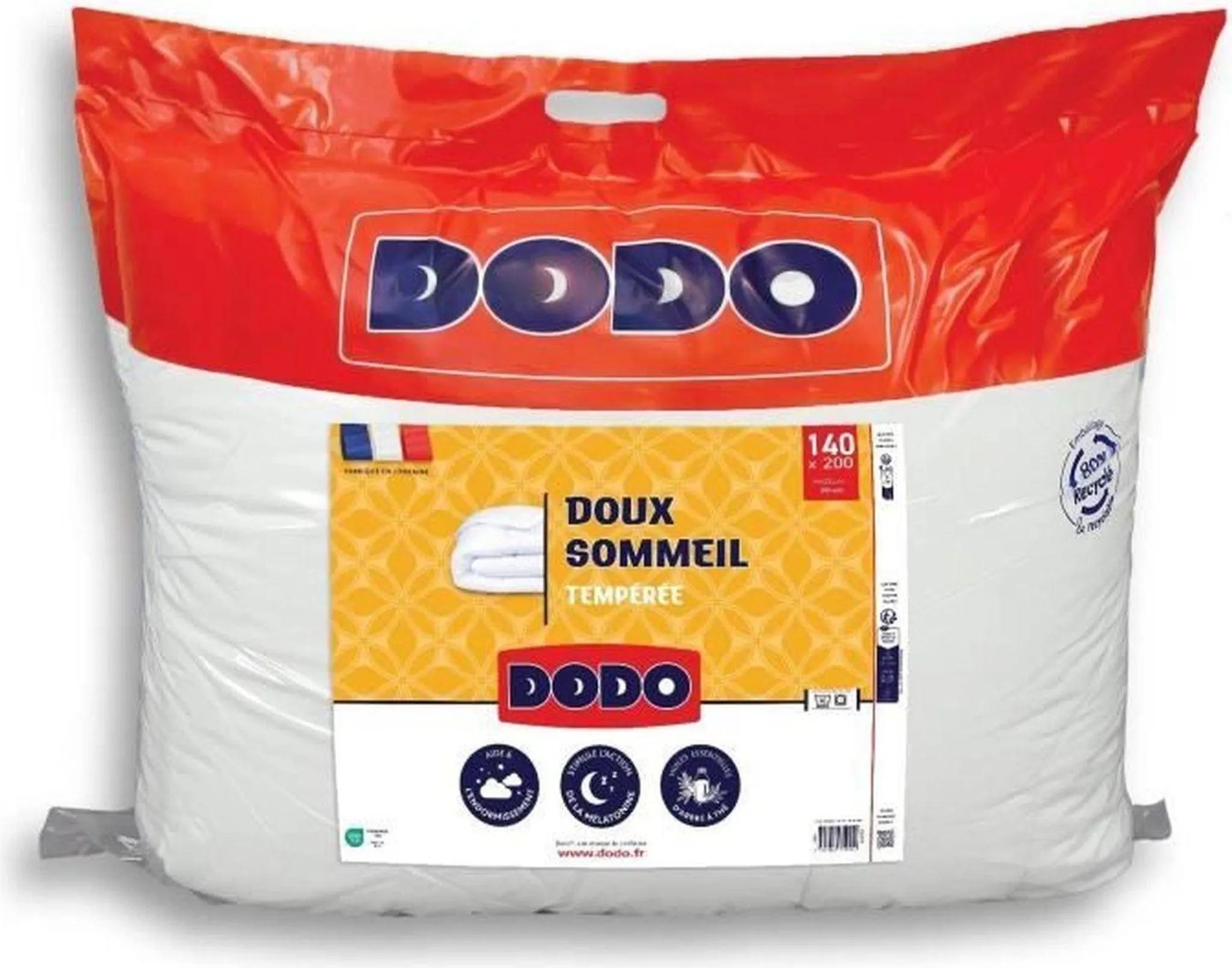 DODO - Temperierte Bettdecke 300 g/m² - SWEET SLEEP - 140 x 200 cm - Weiß