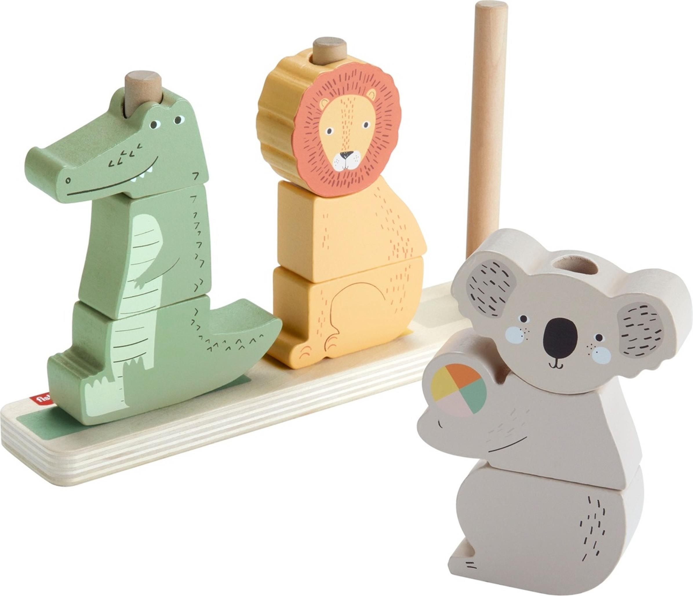 Fisher-Price Holzstapel Und Tiere Sortieren 405-8538