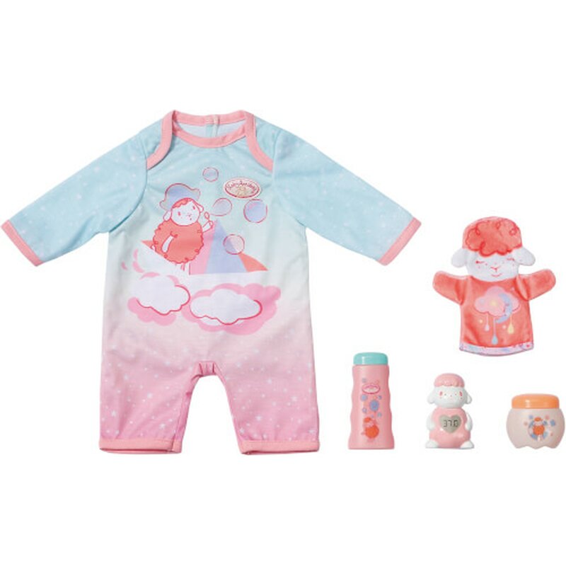 BABY born B.A. Babypflege-Set 43cm Spieler + 4 Zubehöre 703274