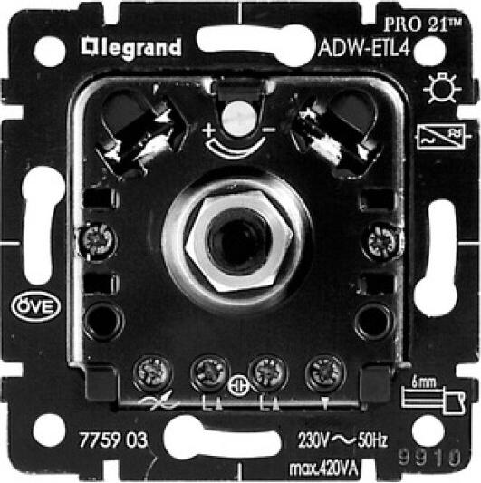 Legrand DIMMER-PHASENANSCHNITT 1000WVA (775910 PRO 21)