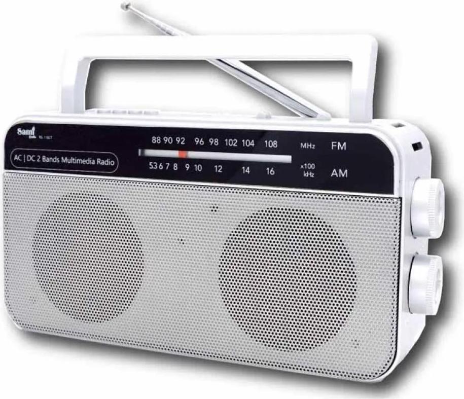 Moje rádio: AC/DC, 2 pásma, Bluetooth, USB, microSD, aux, batéria