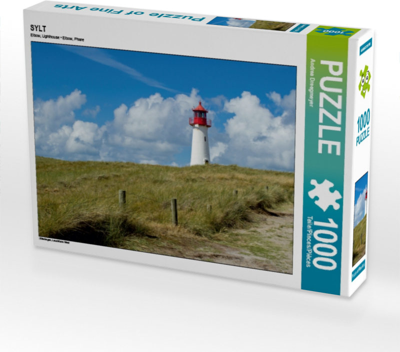 Calvendo SYLT 1000 Teile Puzzle quer 640x480mm, Dreegmeyer Andrea; 7350277