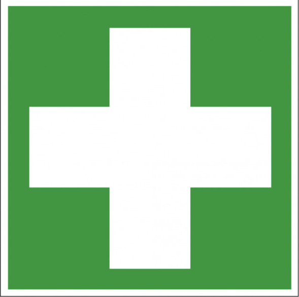 MBS FIRE Schild nachleuchtend Kunststoffplatte 