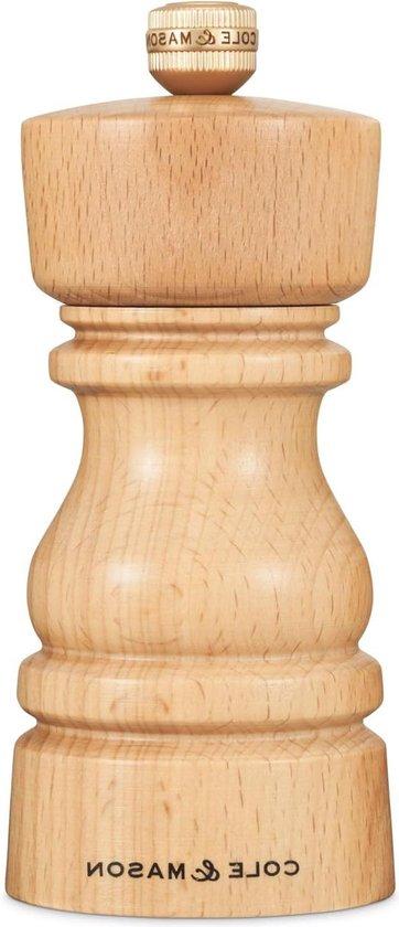 OEM Salz-Mühle aus Naturbucheinlage - Keramik-Mechanismus - Korrosionsfrei - Anpassbar - 130 mm 2026