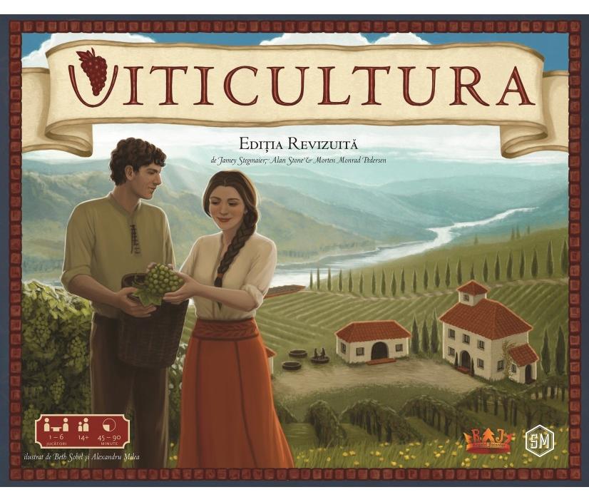 Stonemaier Games Weinbau – Überarbeitete Ausgabe RO GTGSTM105