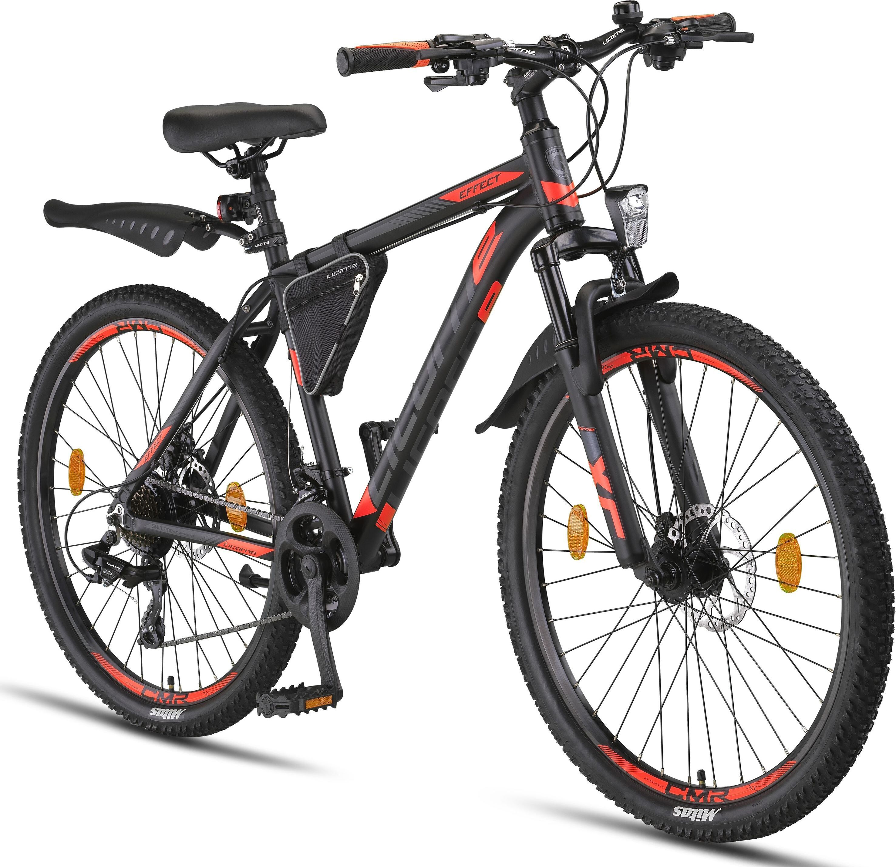 Full Suspension Ruote 28 Su Mtb 26 Bicycle Saddle Licorne Bici Pieghevole  Cambio Shimano Licorne Bike Effect 26" Horsk Bicykel