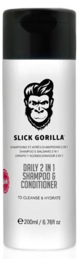 Slick Gorilla professioneller Shampoo und Conditioner 2in1 200ml SG-SC