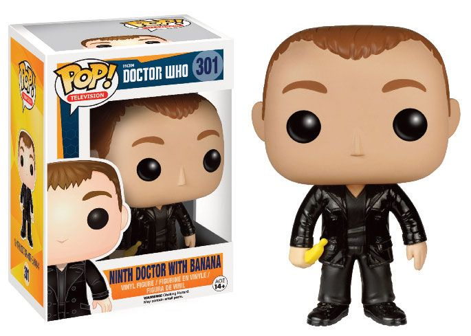 Funko Doctor Who 9th Doctor with Banana POP! Figur 9 cm FK6725