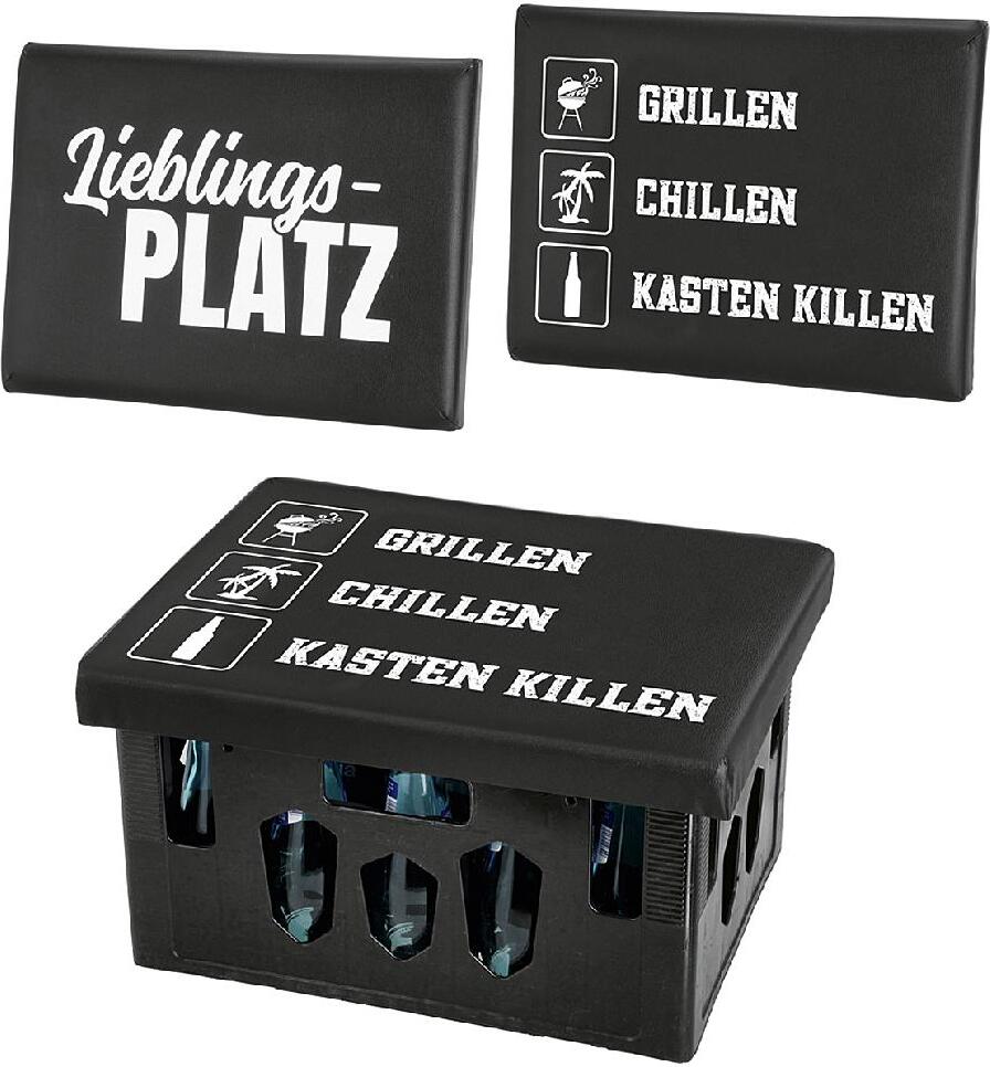 Cepewa - 69527 - Bierkasten Sitz, Platz an der Quelle, 43cm x 33cm