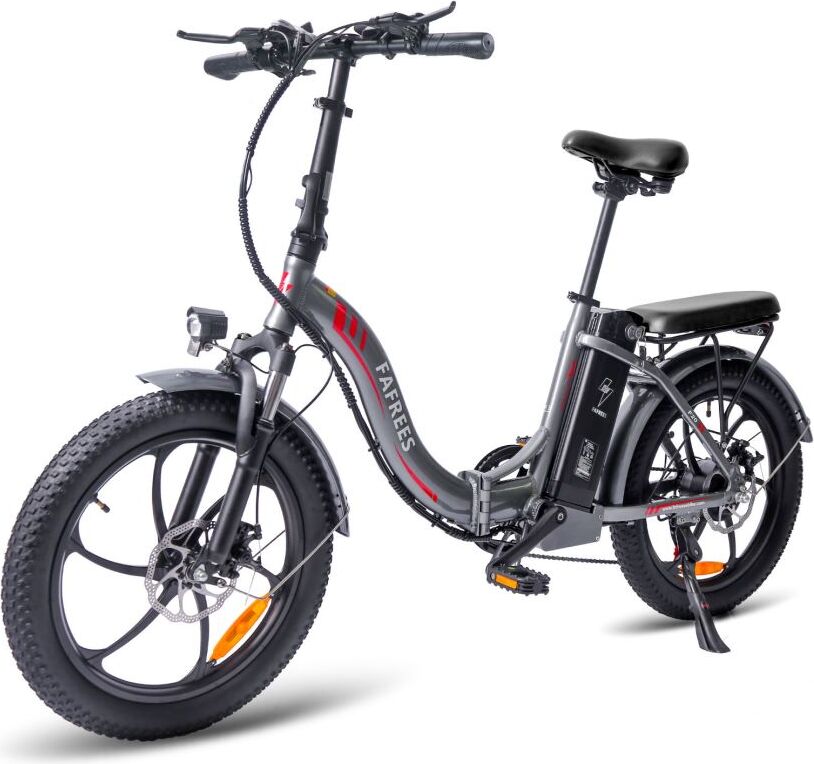 Fafrees F20 20 palcový elektrický skladací bicykel E bike E-bike Dospelý 15E skladací bicykel Skladací bicykel Farba: sivá