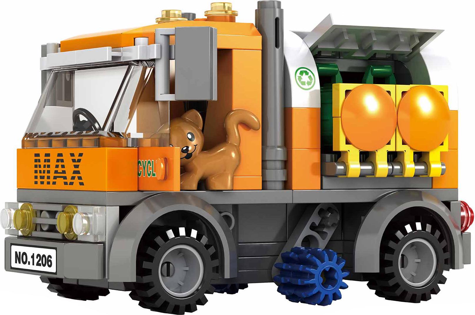 RAPPA Bloxo Garbage Collector Bausatz 157 Teile