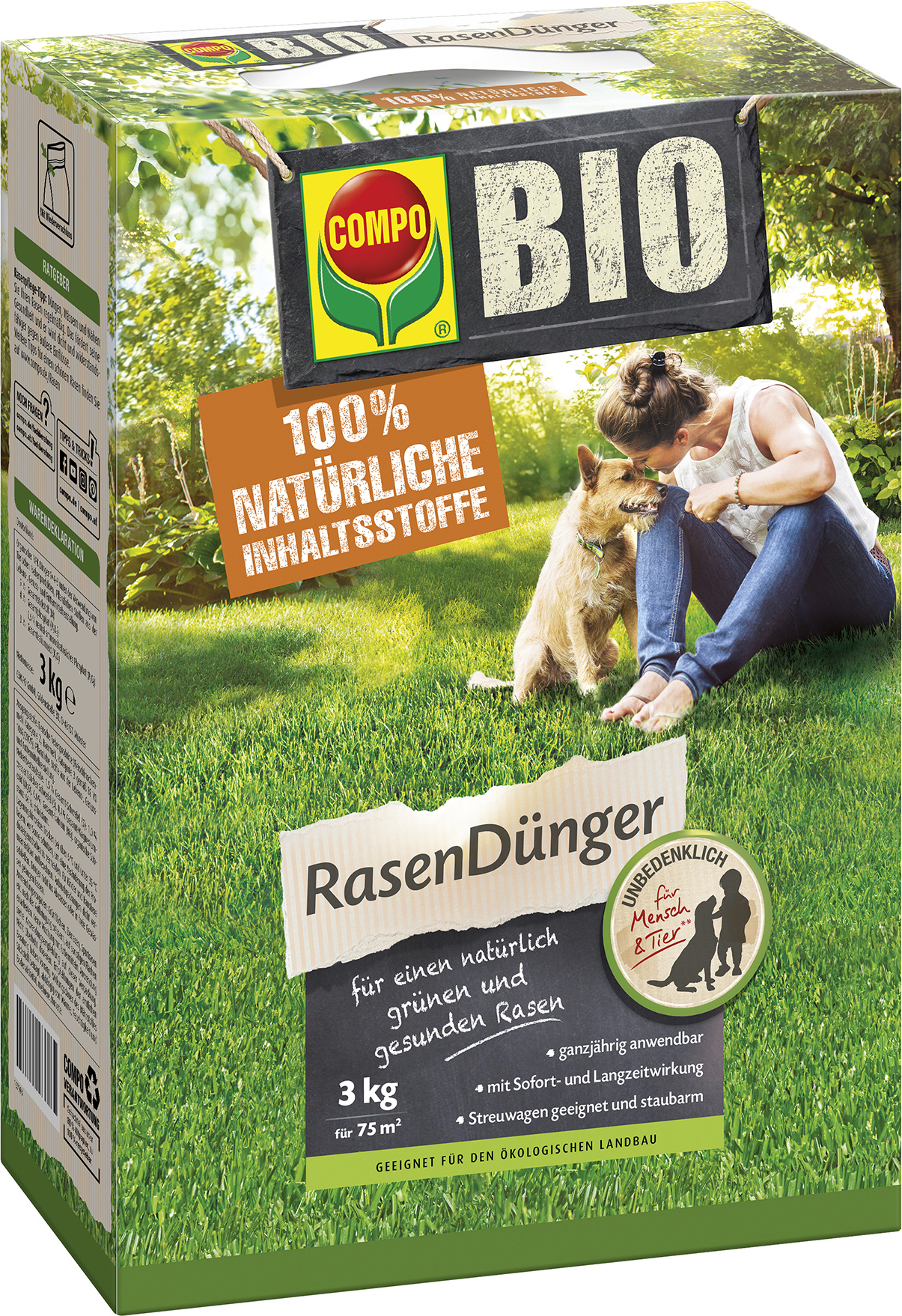 Rasendünger (3 kg) | Rasendünger von COMPO 2859102004-co