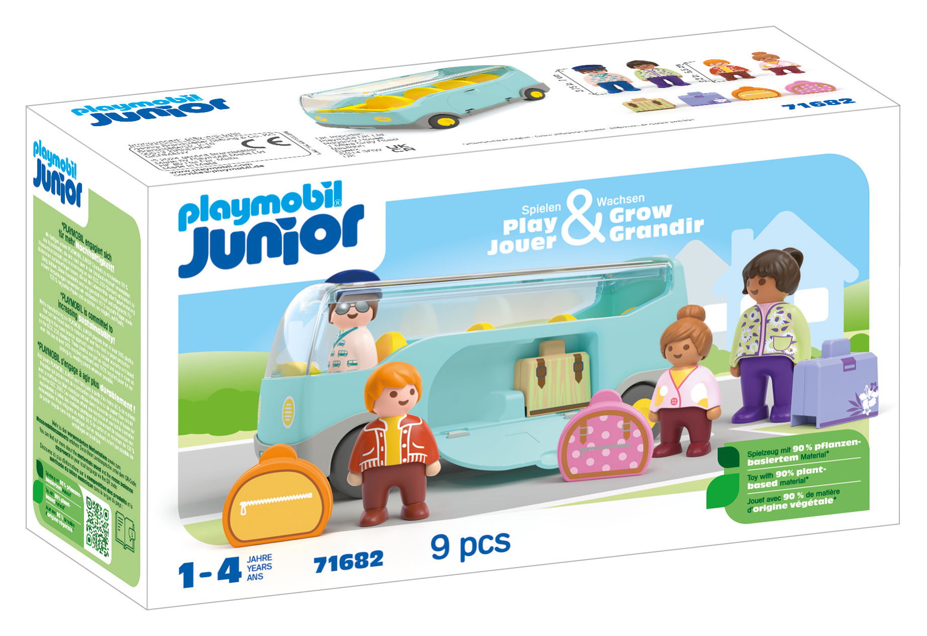 PLAYMOBIL Junior 71682 JUNIOR: Reisebus