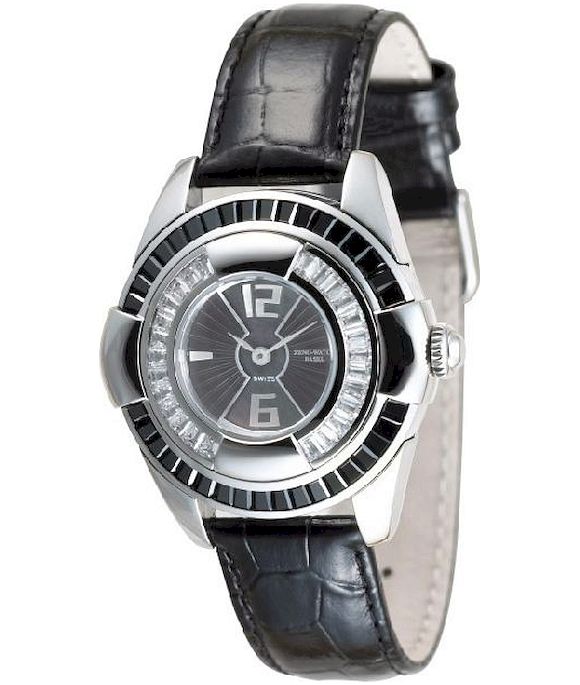 Zeno-Watch - Náramkové hodinky - Dámske - Lalique Lalique black - 6602Q-s1