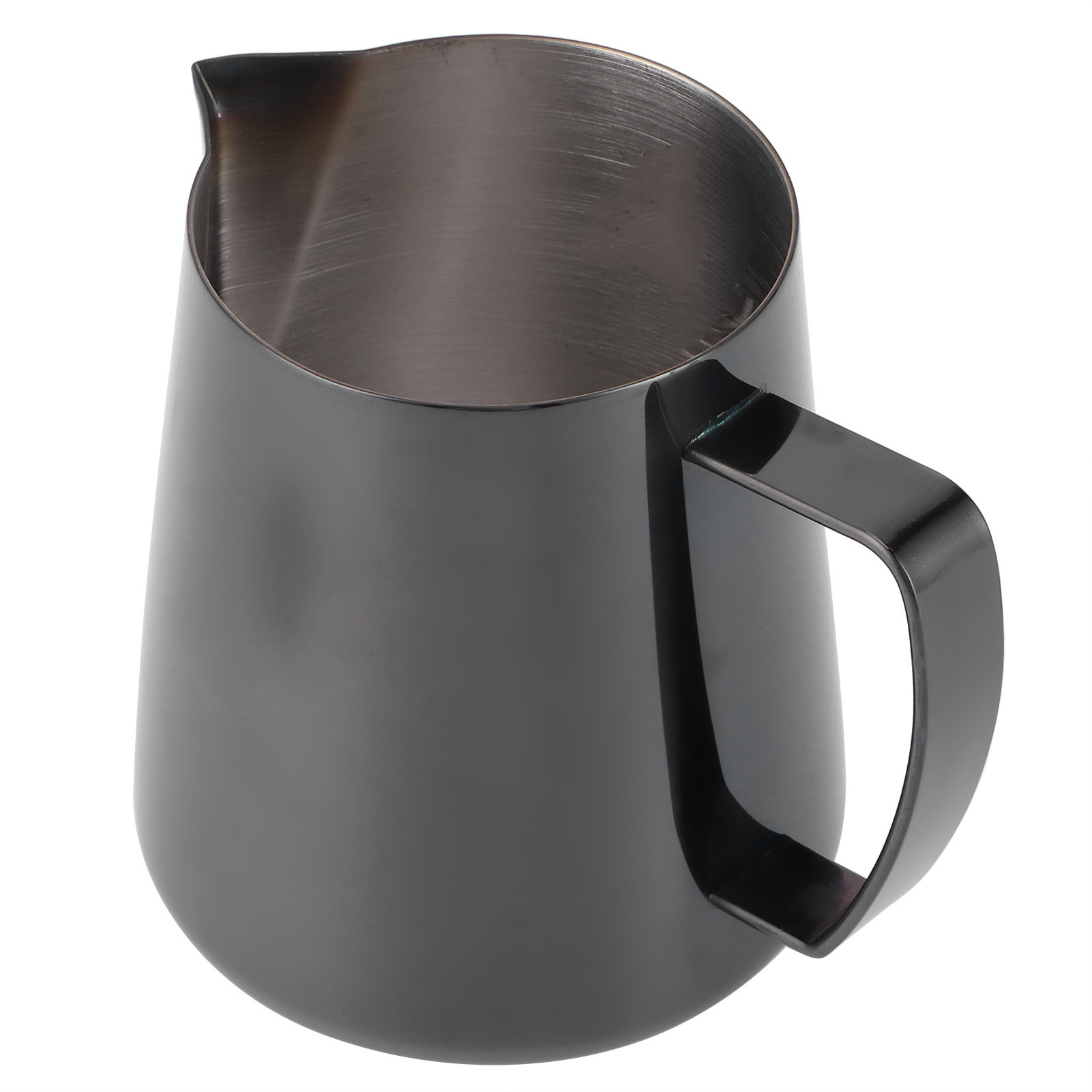 Gistuch 400 ml Milchschaumkrug 304 Edelstahl Kaffeetasse Latte Kunstzubehör