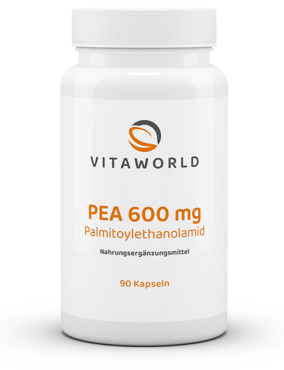 Vita-World GmbH PEA 600 mg Palmitoylethanolamid (90 Kps) 19493755