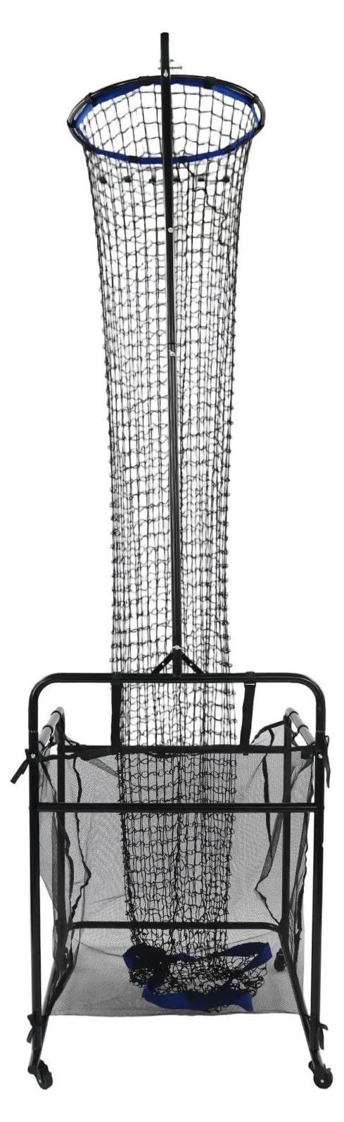StarTech Volleyball Trainingsgerät 330 cm - Zuspiel- und Aufschlagtrainer - Verstellbare Höhe 1,7–3,3 m - Winkel 0–90° - Für Techniktraining - Schwarz