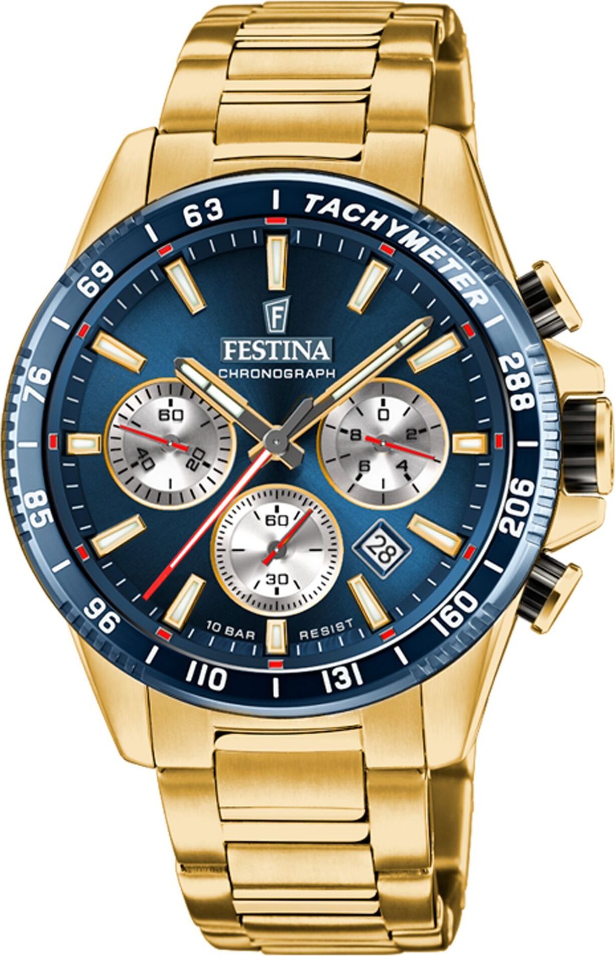 Festina - Náramkové hodinky - Pánske - Quartz - Timeless Chronograph - F20634/2